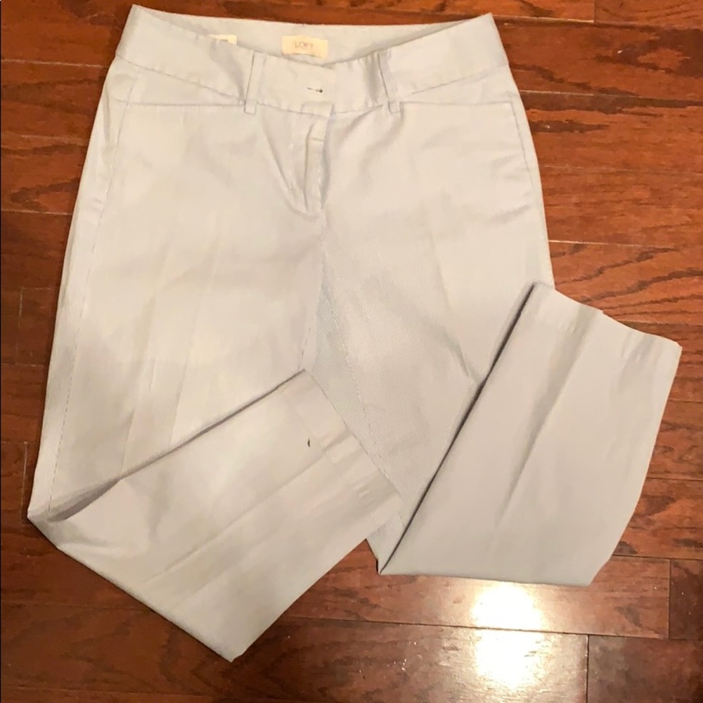 Loft cropped dress pant